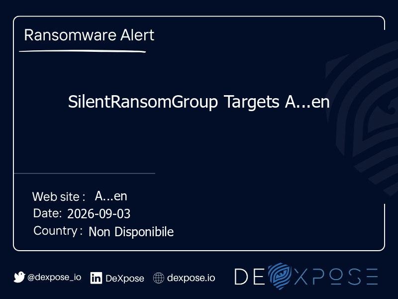 SilentRansomGroup Targets A...en
