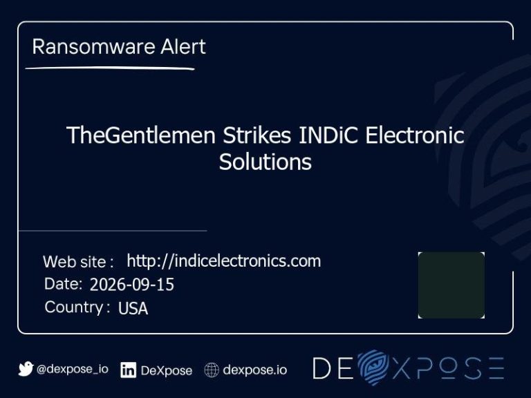 TheGentlemen Strikes INDiC Electronic Solutions