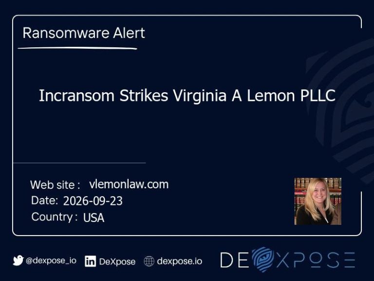 Incransom Strikes Virginia A Lemon PLLC