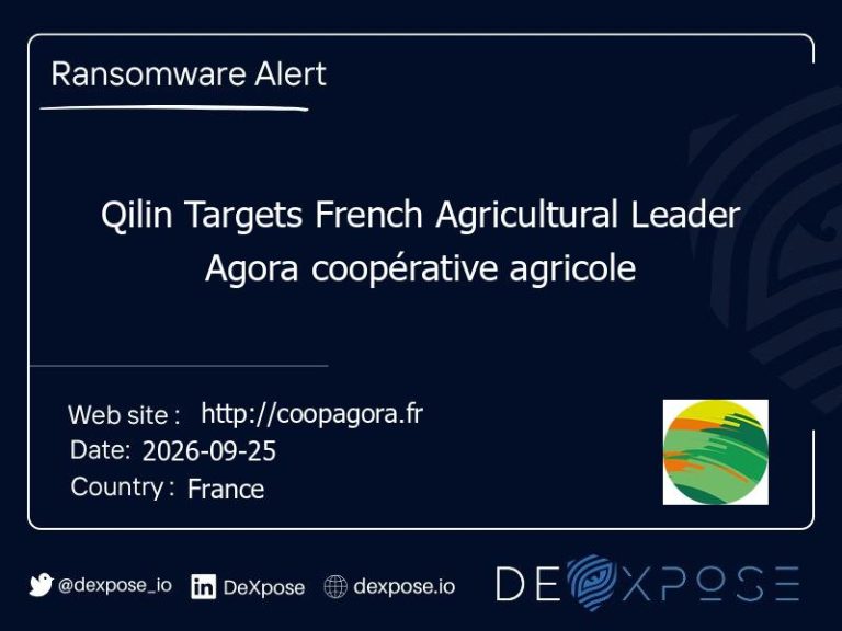 Qilin Targets French Agricultural Leader Agora coopérative agricole