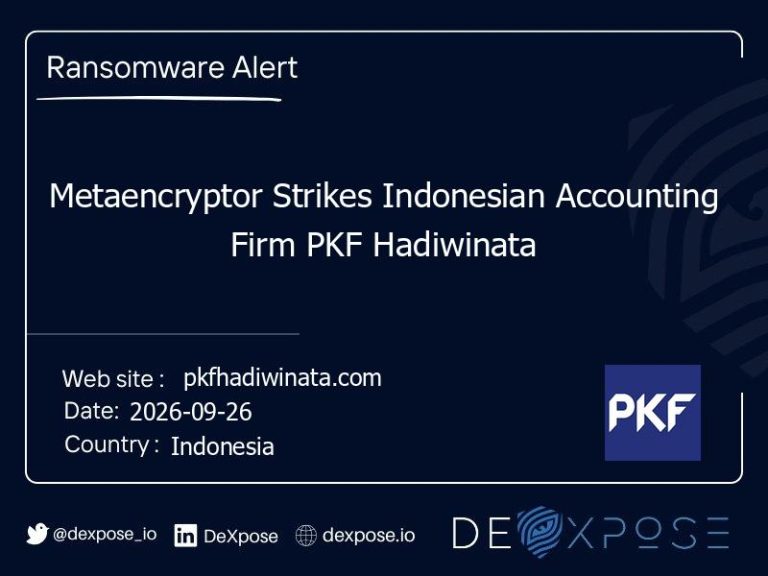 Metaencryptor Strikes Indonesian Accounting Firm PKF Hadiwinata