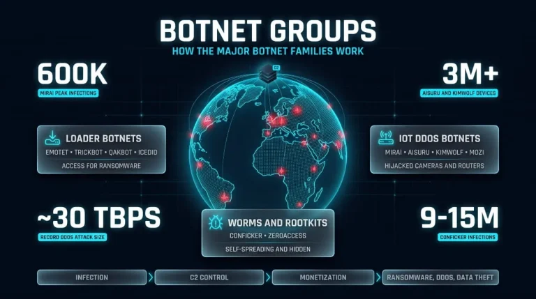 Botnet groups