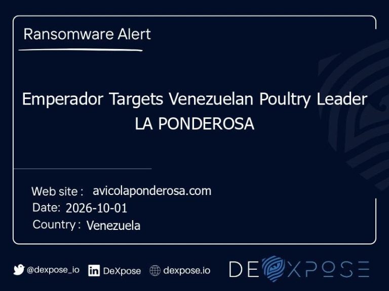 Emperador Targets Venezuelan Poultry Leader LA PONDEROSA