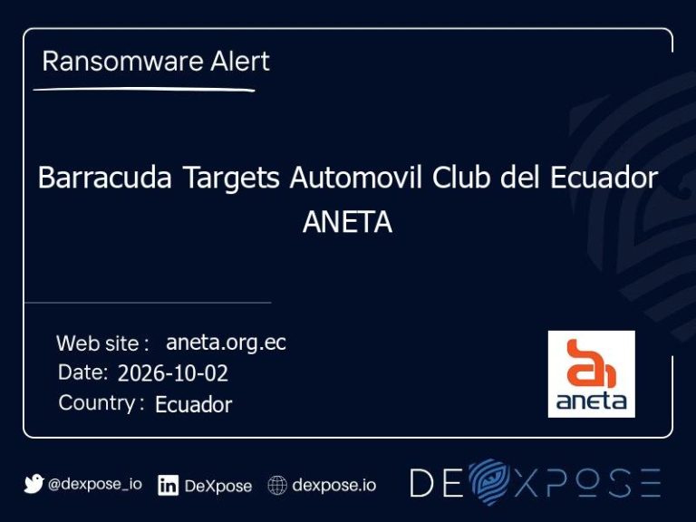 Barracuda Targets Automovil Club del Ecuador ANETA