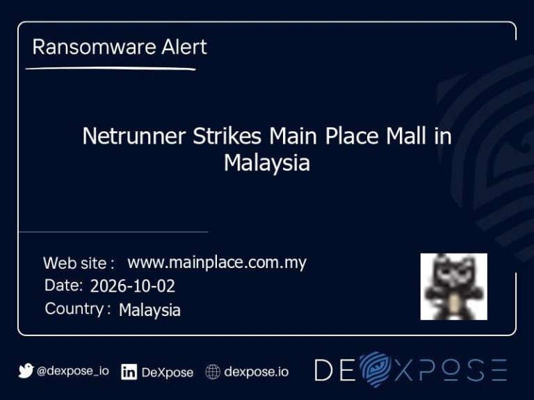 Netrunner Strikes Main Place Mall in Malaysia