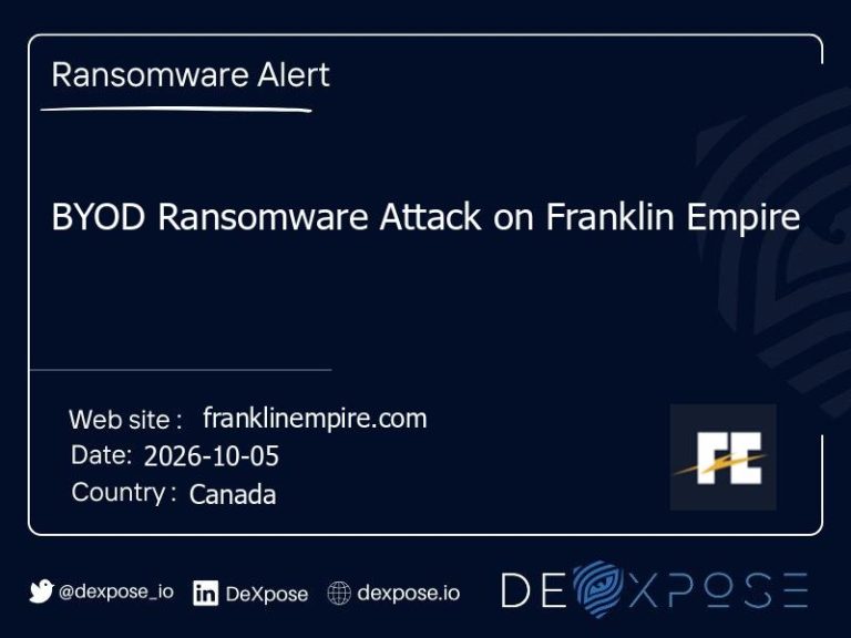 BYOD Ransomware Attack on Franklin Empire