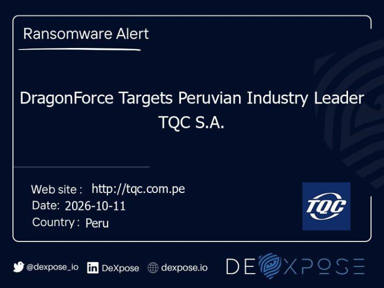 DragonForce Targets Peruvian Industry Leader TQC S.A.