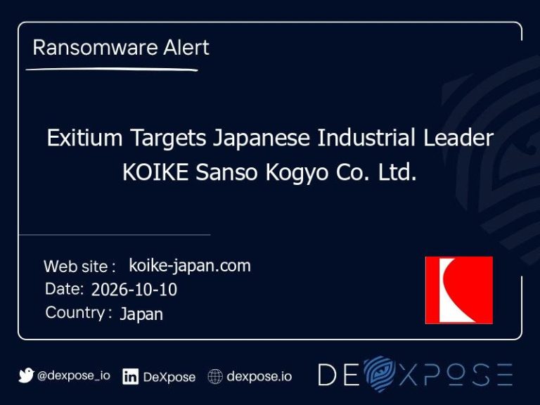 Exitium Targets Japanese Industrial Leader KOIKE Sanso Kogyo Co. Ltd.