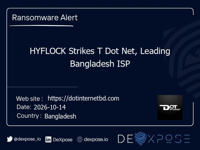 HYFLOCK Strikes T Dot Net, Leading Bangladesh ISP
