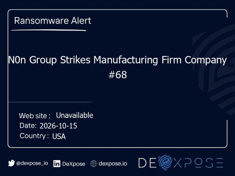 N0n Group Strikes Manufacturing Firm Company #68