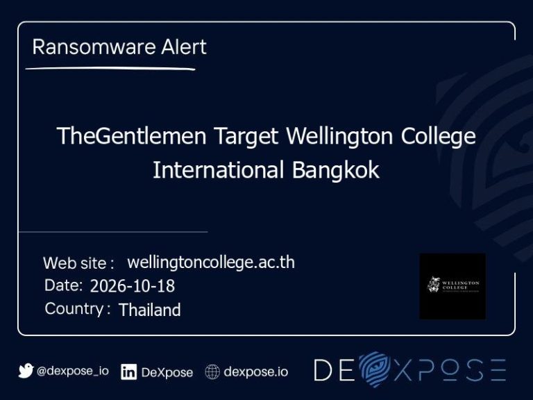 TheGentlemen Target Wellington College International Bangkok