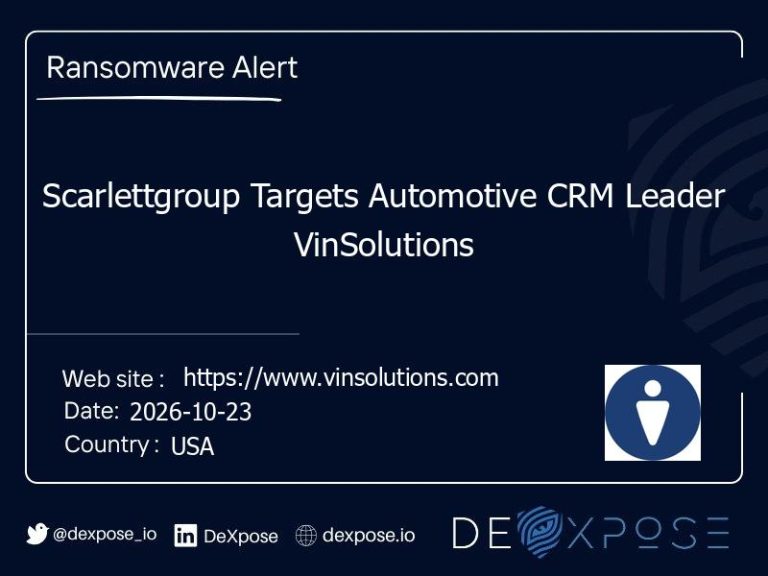 Scarlettgroup Targets Automotive CRM Leader VinSolutions